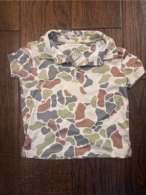 BURLEBO Camo Polo Toddler